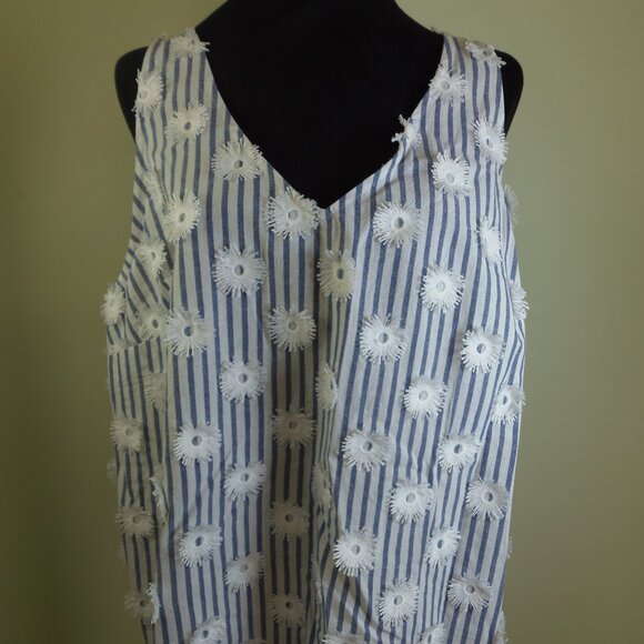 A New Day Tops - A New Day Firework Floral Tank Top Coquette BoHo Chic Haute Hippie CottageCore